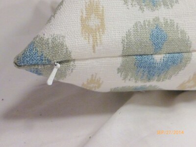 Ikat Pillow Cover, Swavelle Mill Creek , Designer fabric pillow covers, Ikat pillows, Accent Pillows - image3